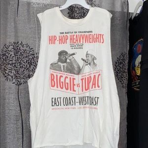 Vintage Tupac and biggie shirt. $30 OBO